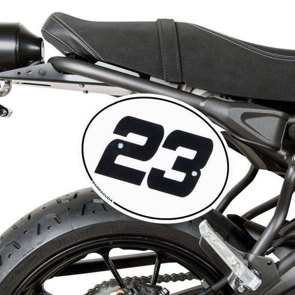 Plaque d'immatriculation pour Yamaha XSR 700 - Barracuda