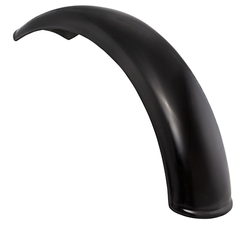 Aile Garelli EVO II sans support, universel pour Vespa PX 80-200ccm, GFK, noir