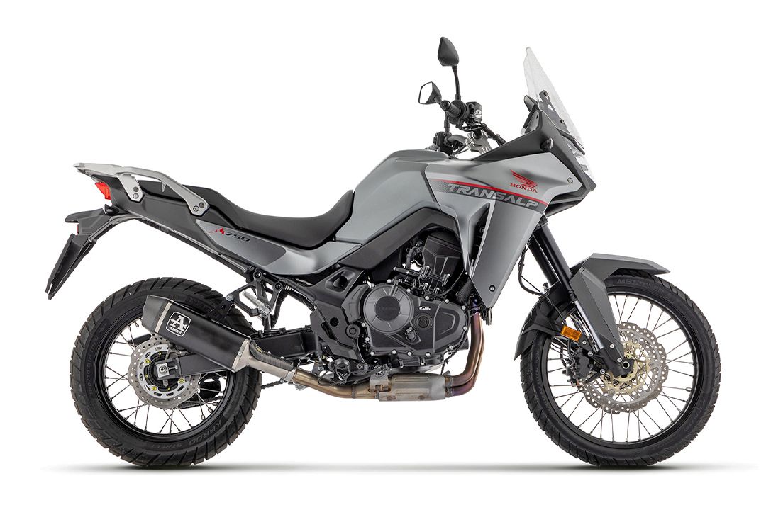 ARROW Échappement INDY RACE DARK aluminium pour Honda XL 750 Transalp année modèle 2023-