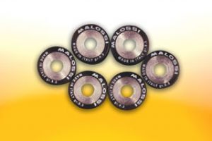 Jeu de galets de variateur Malossi, 19x17 mm, 6,6 g, pièces : 6