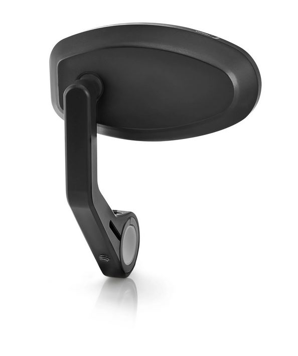 Rétroviseur d'extrémité de guidon RIZOMA "REVERSE RETRO" gauche ou droite pour Vespa, noir anodisé