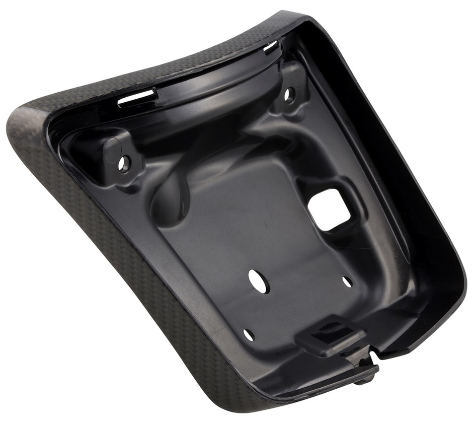Cadre feu arrière pour Vespa GTS/GTS Super/GTV 125-300ccm ('14-'18), carbone enveloppé