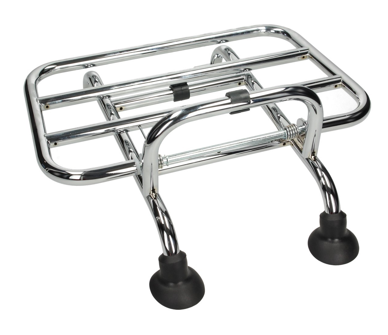 Porte-bagages avant original pliable chromé Vespa LX