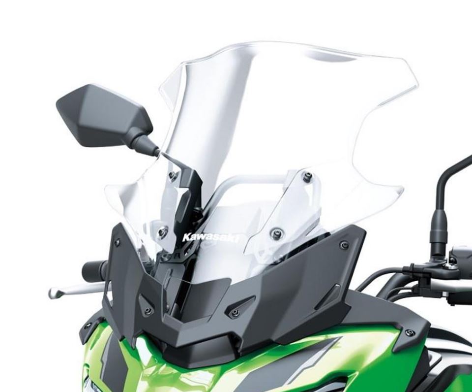 Pare-brise haut transparent pour Kawasaki Versys 650 (22-) Original