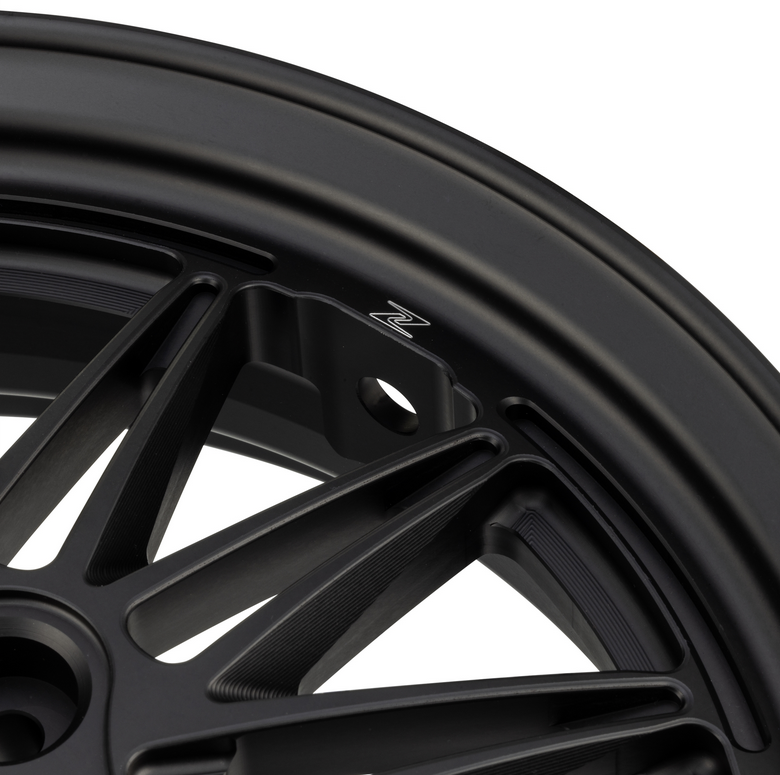 Jante Comb 3 avant/arrière 12" pour Vespa GTS/GTS Super/GTV/GT/946 125-300cc, noire