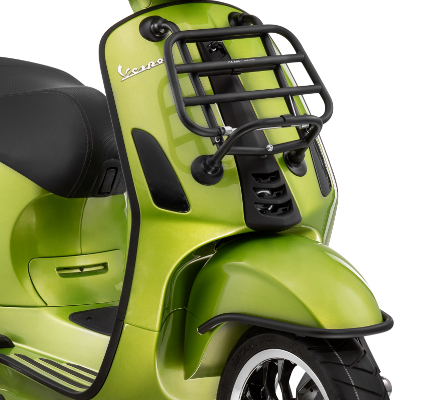 Pare-chocs aile avant pour Vespa Primavera/Sprint/Elettrica 50-150ccm, noir mat