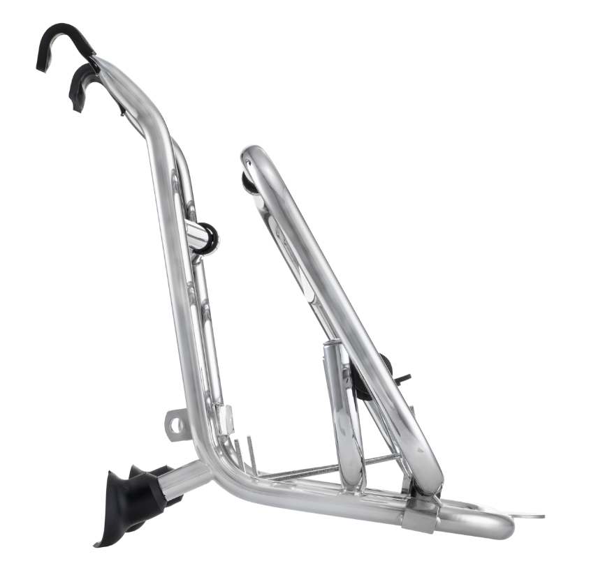 Porte-bagages avant pour Vespa PX 80-200ccm, pliable, chrome