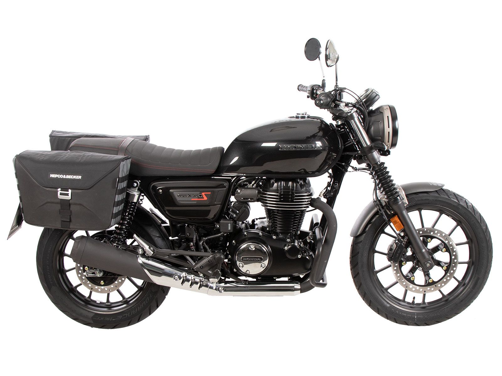 Support de sac C-Bow noir pour Honda GB 350 S (25-) Hepco & Becker