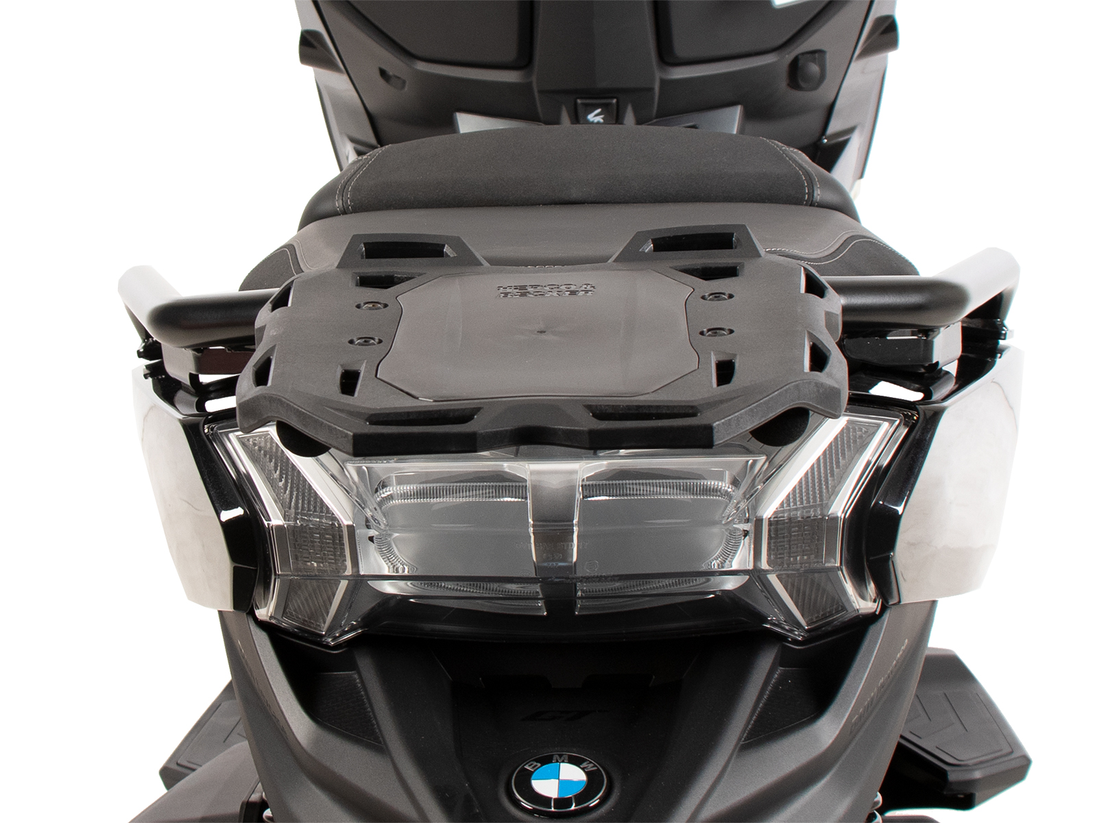 Porte-vélo arrière Smartrack noir pour BMW C 400 GT (19-24) Hepco & Becker