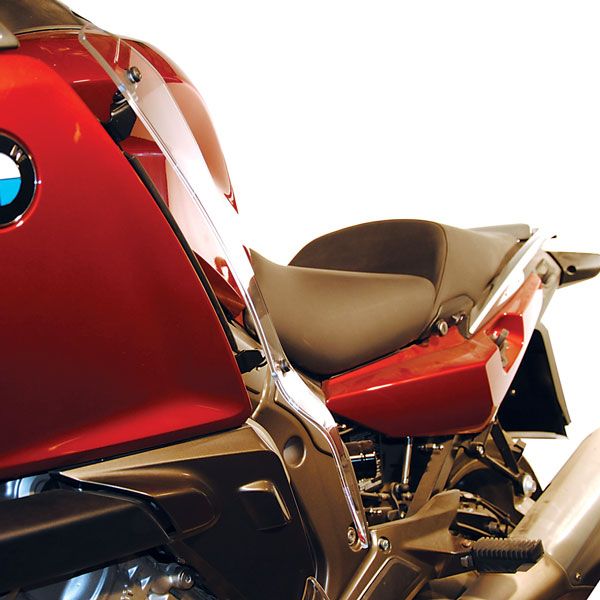 Spoiler supérieur de protection contre le vent, réglable pour BMW K 1600 GT /GTL (10-16), paire, transparent