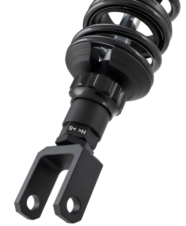 Amortisseur "Black Edition", arrière pour Vespa Primavera/Sprint 50ccm 2T/4T, noir mat