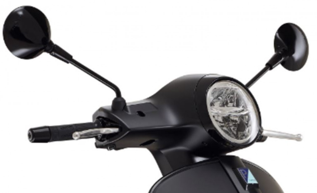 Mirror right, black for Vespa GTS Super Tech HPE