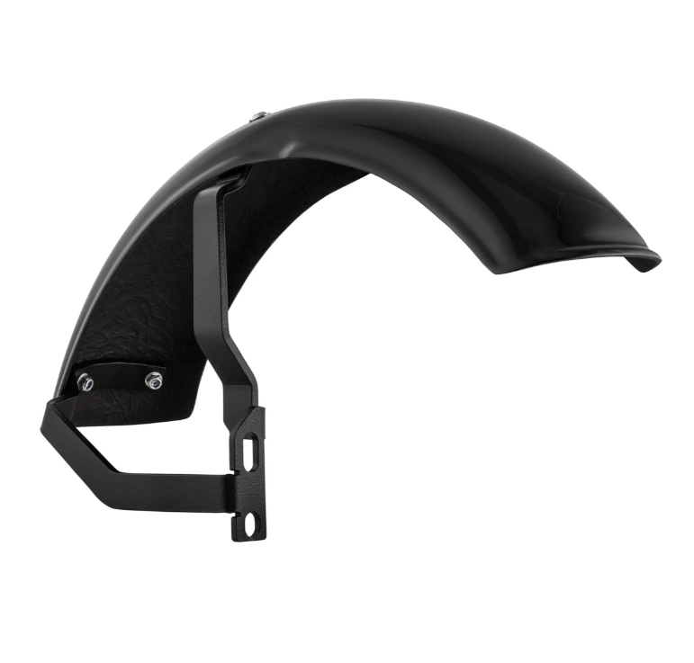 Aile 2.0 Garelli EVO II pour Vespa PX 80-200ccm, GFK noir, support noir