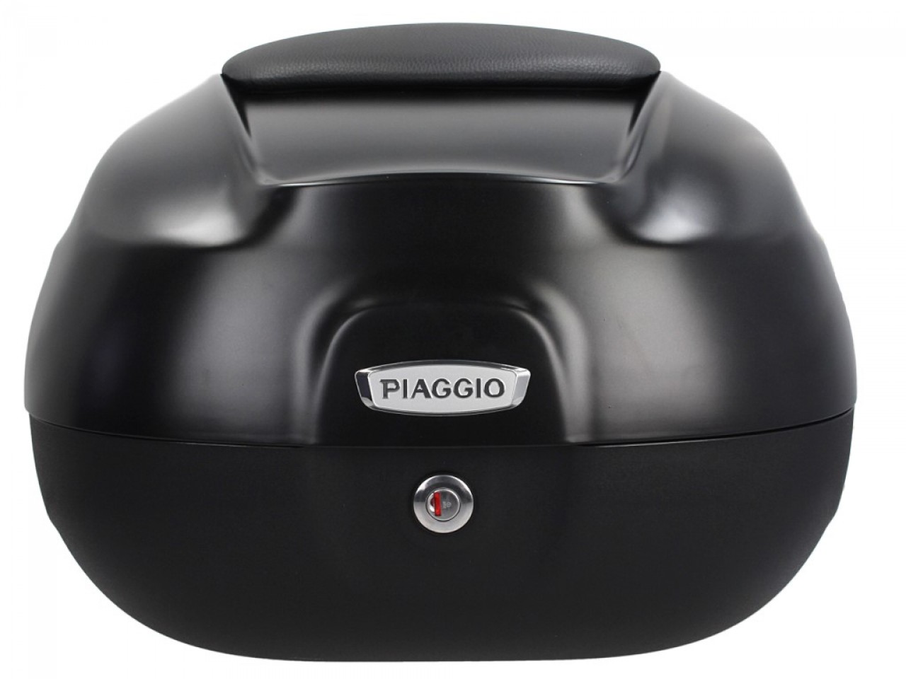 Top case 37L pour Beverly Original Piaggio - NERO CARBONIO (POLICE) 93/B