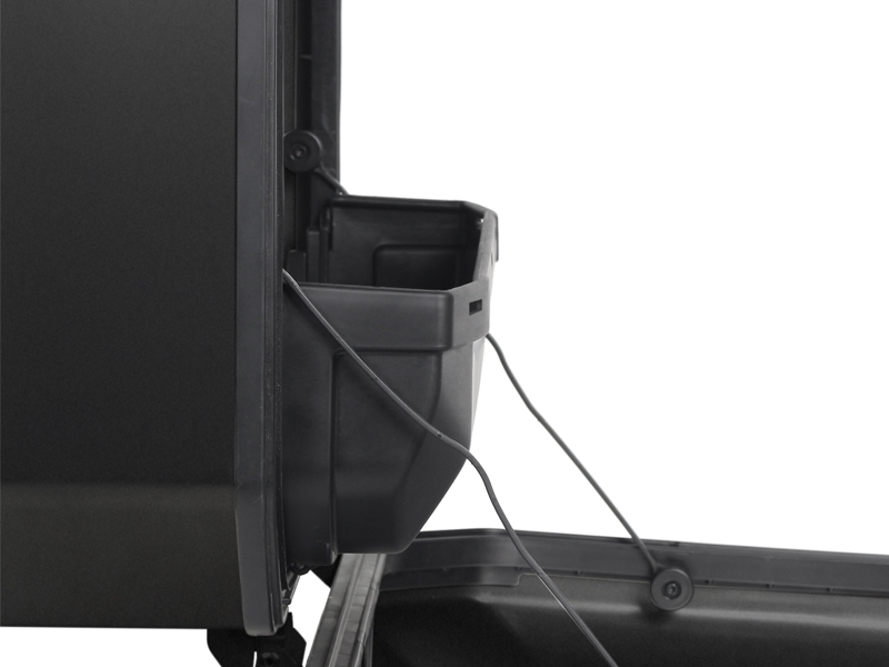 Shad valise latérale Terra TR36, gauche, aluminium noir, 36 l