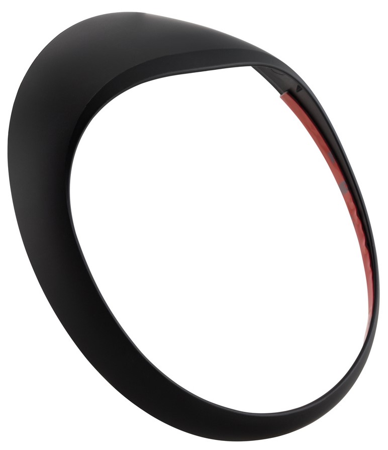 Anneau de lampe pour Vespa GTS/GTS Super/GT/GT L 125-300ccm, noir mat