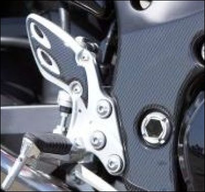 Protection de talon pour Suzuki GSX1300R Hayabusa BJ. 2008-2012/ GSX1300R BJ. 2013-2017