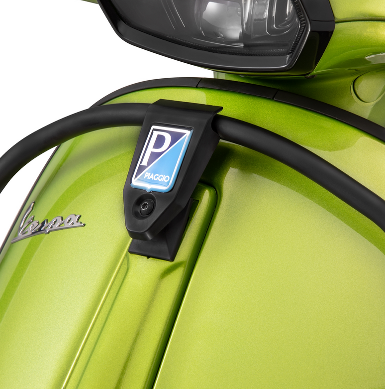 Arceau de protection pour les jambes pour Vespa Primavera /Sprint 50-150ccm, noir mat