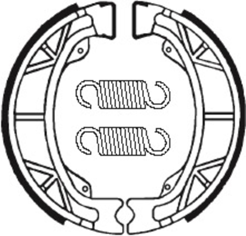 Patins de frein organiques Tecnium Scooter/Street/ATV - BA012