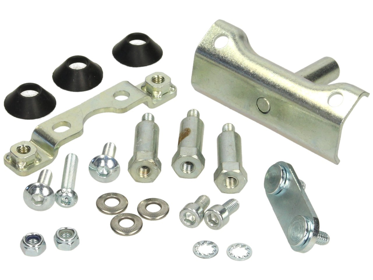 Porte-bagages avant, chromé, rabattable, pour Vespa GTS