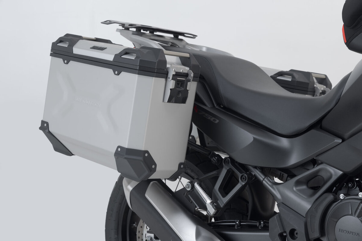 SW-Motech Système de valises en aluminium TRAX ADV 2x37L argent pour Honda XL 750 Transalp (23-) SW Motech