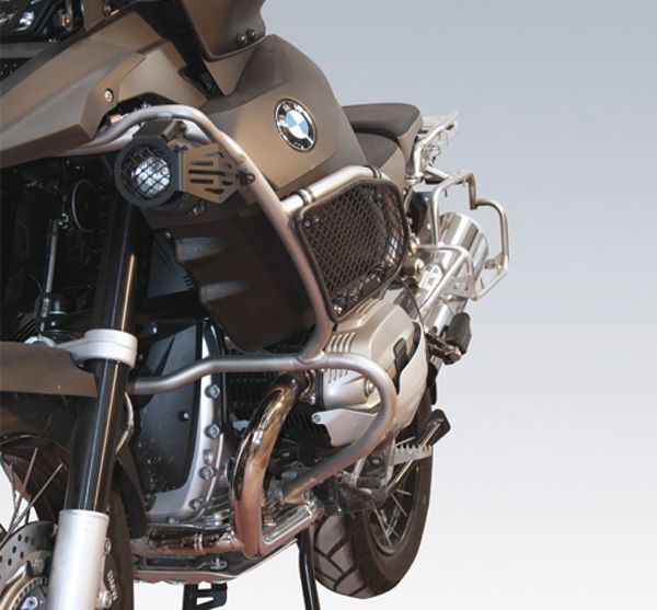 Grille de protection du réservoir pour BMW R 1200 GS Adventure, acier, noir