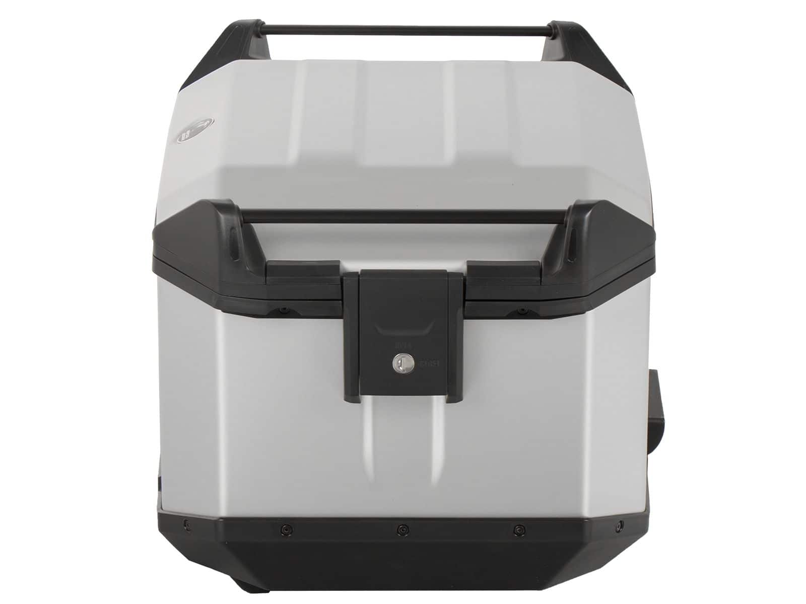 Top-case Xceed en aluminium 45 litres, couleur argent, Hepco & Becker