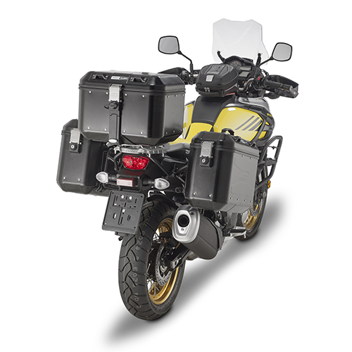Trekker 46 Dolomiti MONOKEY Topcase aluminium noir Givi