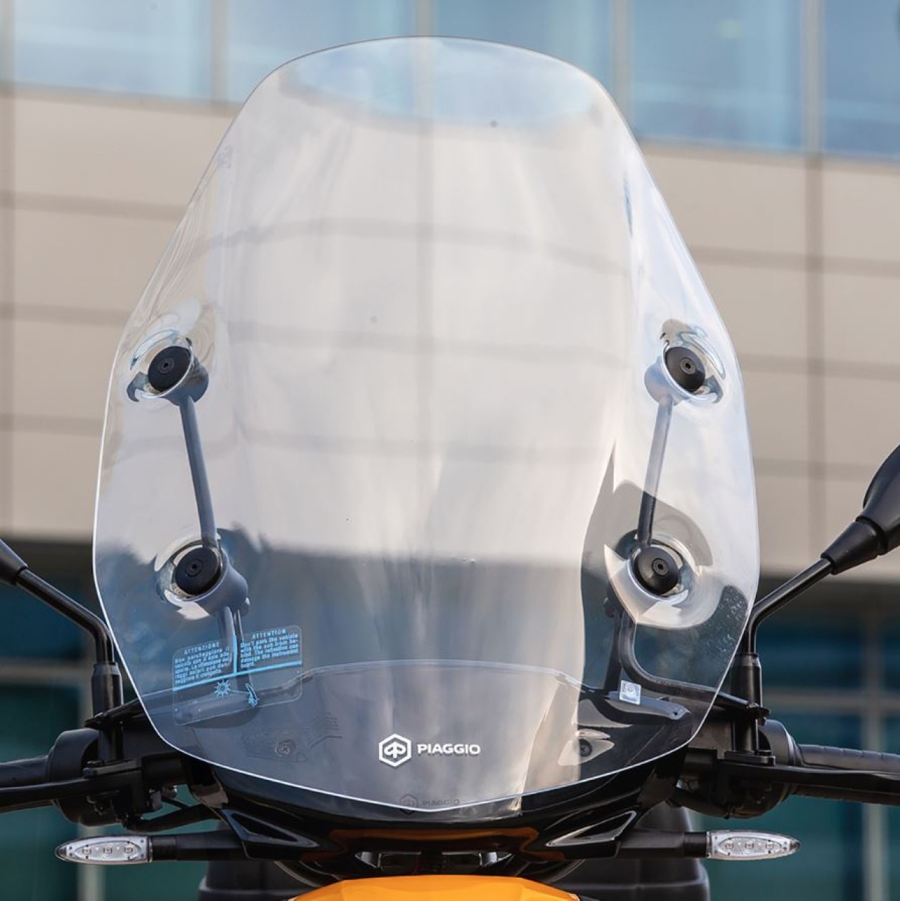 Pare-brise grand avec support pour Piaggio 1 (One) original