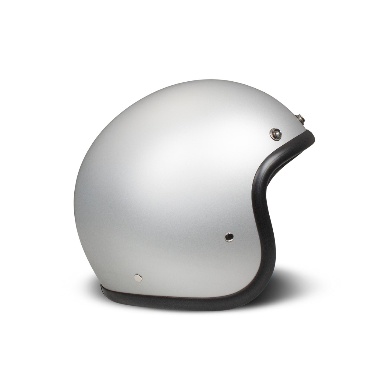 DMD casque jet rétro, aluminium, mat, aluminium, fibre de verre, ECE 22.06