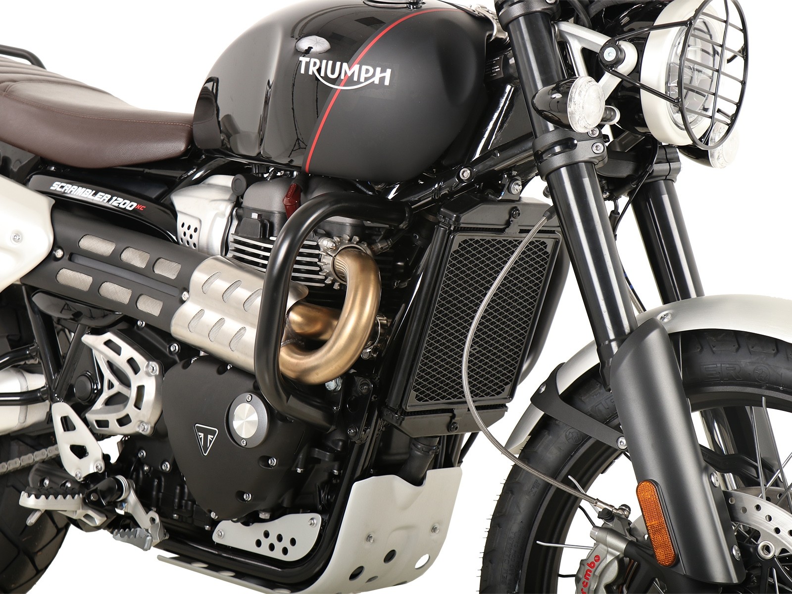 Arceau de protection moteur noir pour Triumph Scrambler (2019-)