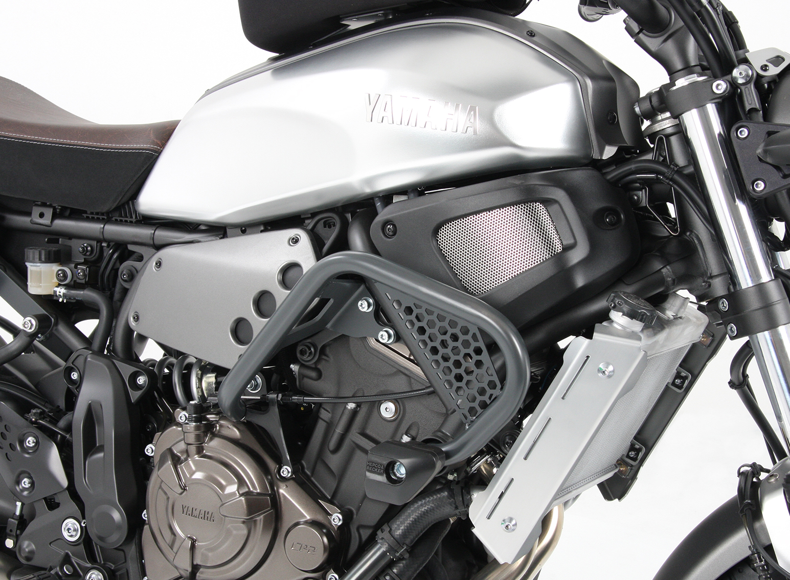 Arceau de protection moteur anthracite pour Yamaha XSR 700 / XSR 700 Xtribute (année 16-) Hepco & Becker