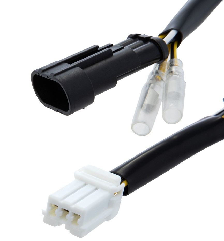 Câble adaptateur Conversion pour feu arrière LED pour Vespa GTS/GTS Super/GTV 125-300ccm HPE ('18-)