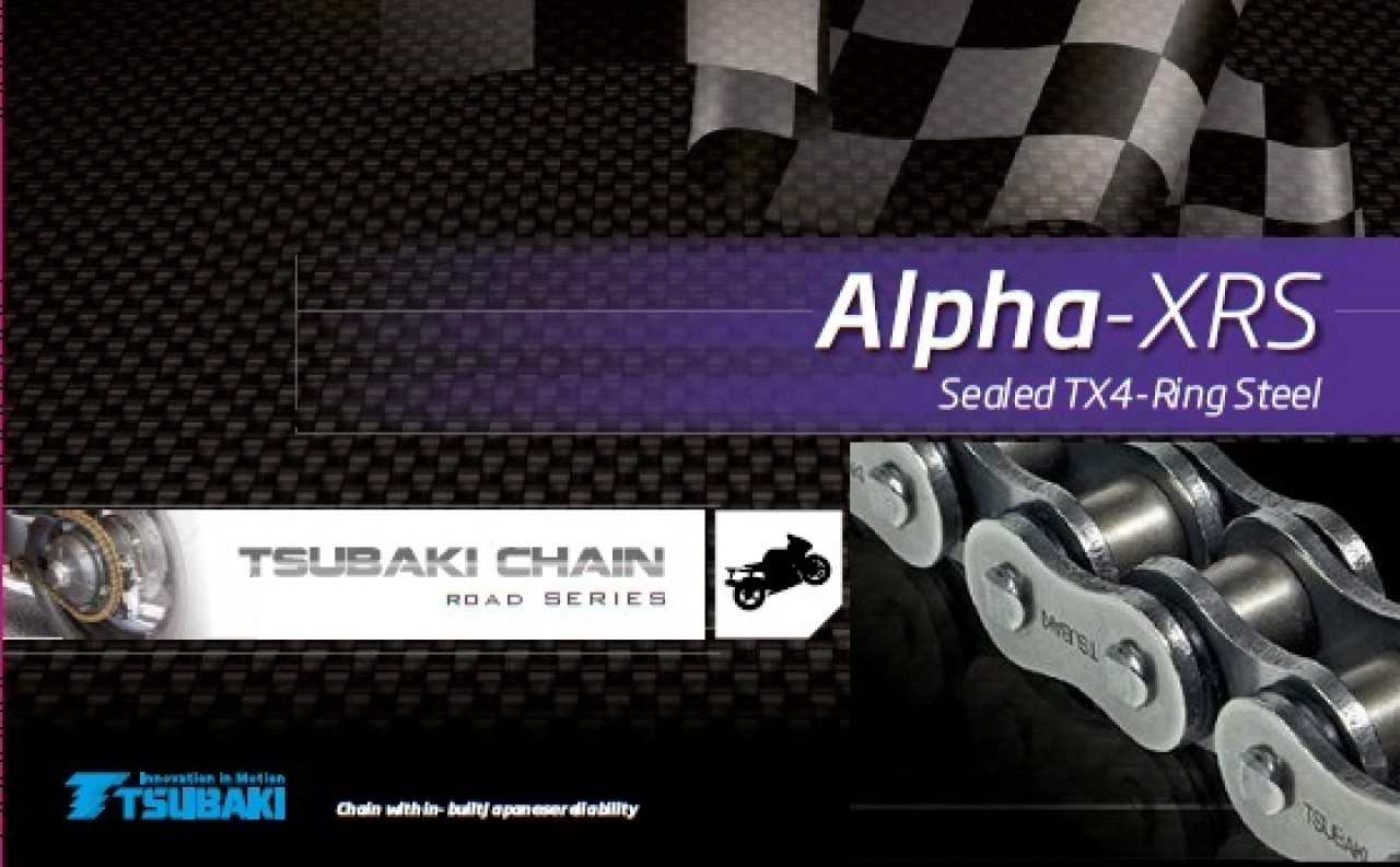 Chaîne Tsubaki X-ring, Alpha-2 XRS, pas : 530/108