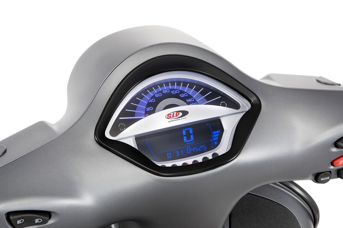 Compte-tours/tachymètre pour Vespa GTS/GTS Super 300ccm FL ('14-), argenté