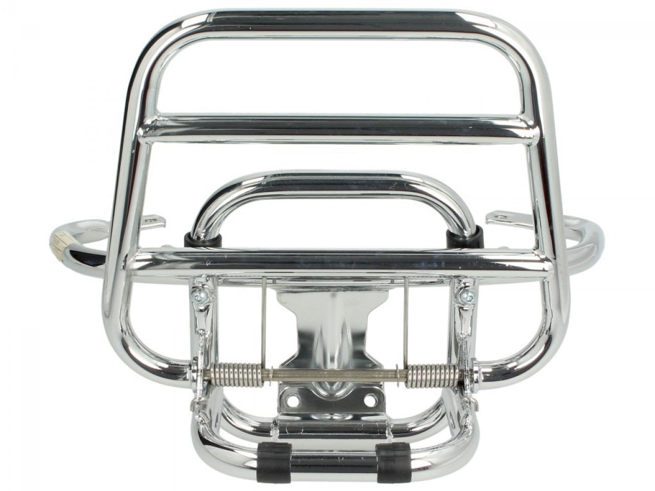 Original support rabattable chromé pour topcase Vespa LX / LXV