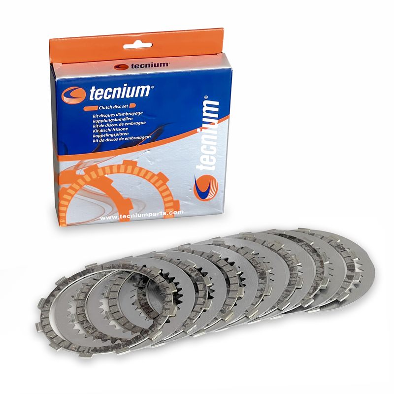 Kit d'embrayage Tecnium acier et disques de friction