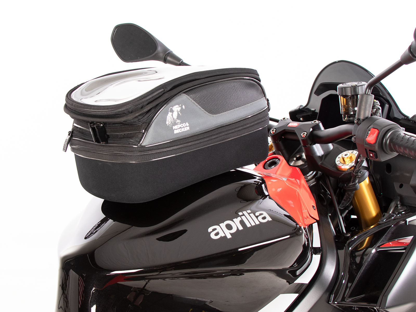 Anneau de réservoir Basic avec unité de fermeture de la sacoche de réservoir pour Aprilia Tuono 660 Factory (22-)