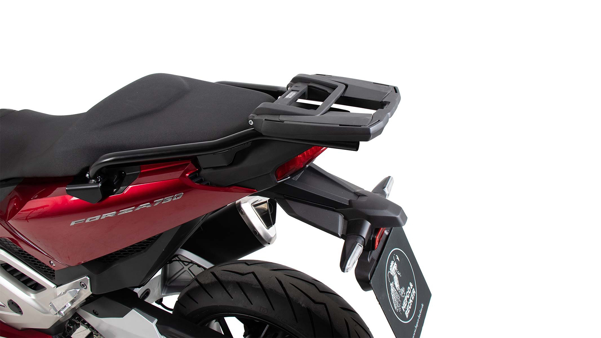 Easyrack porte-topca noir pour Honda NSS 750 Forza (21-) Hepco & Becker