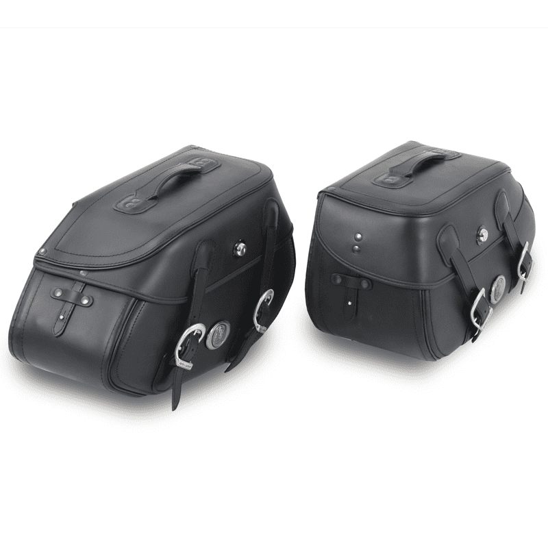 Jeu de valises latérales Buffalo pour porte-sacs tubulaires Hepco & Becker