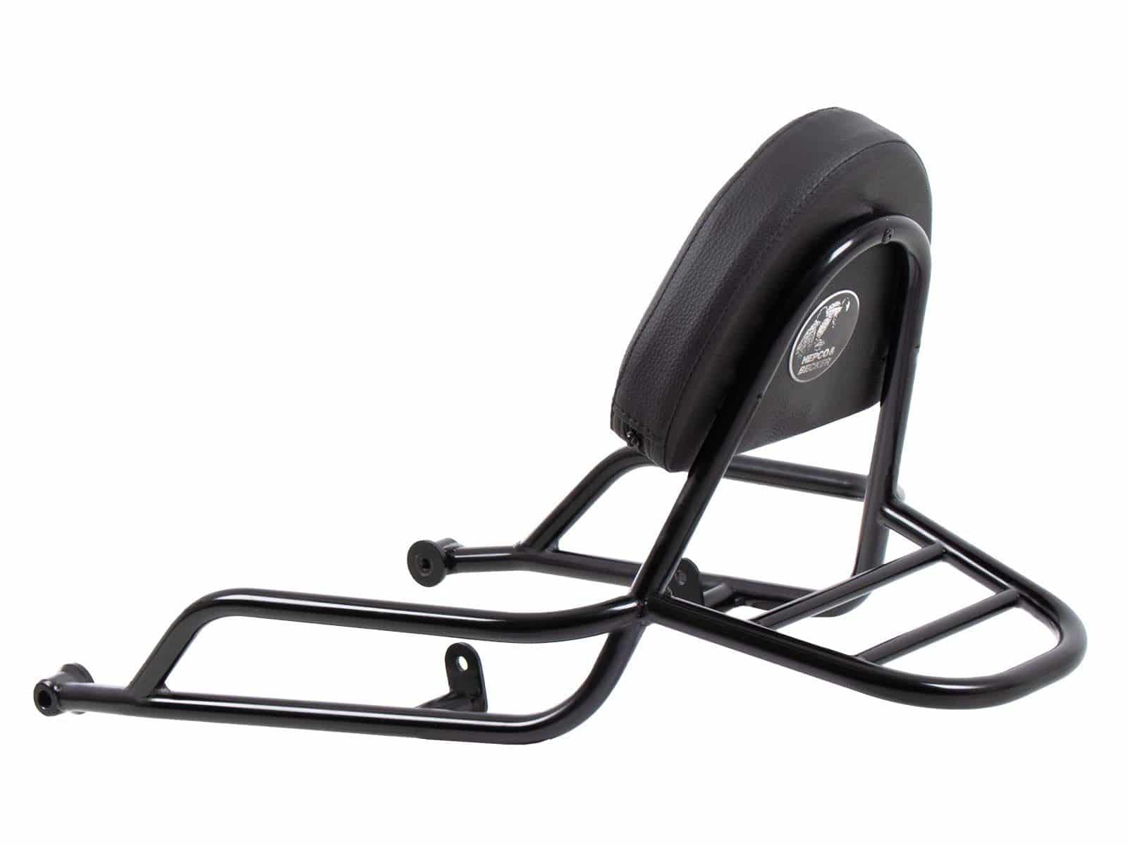 Sissybar avec porte-bagages noir pour Moto Guzzi V7 850 Sport (25-) Hepco & Becker