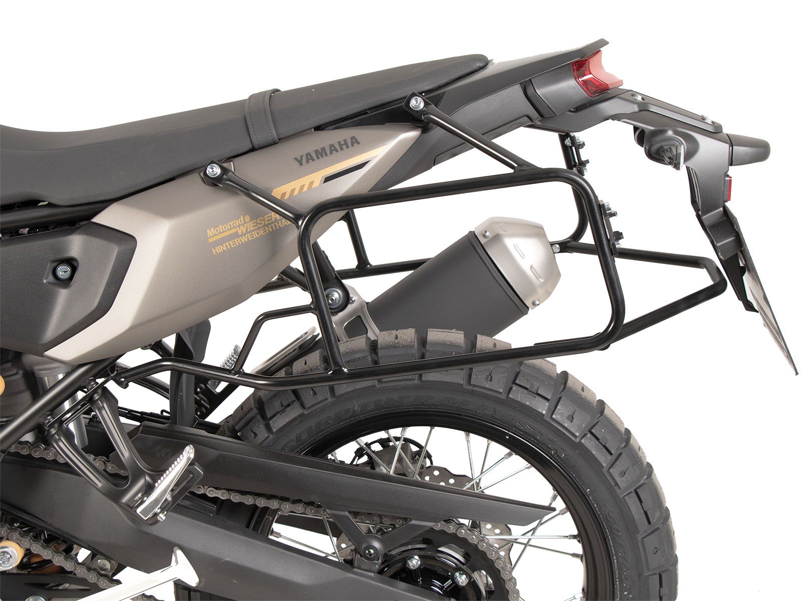 Support de valises latérales vissé noir pour Yamaha Ténéré 700 (25-) Hepco & Becker