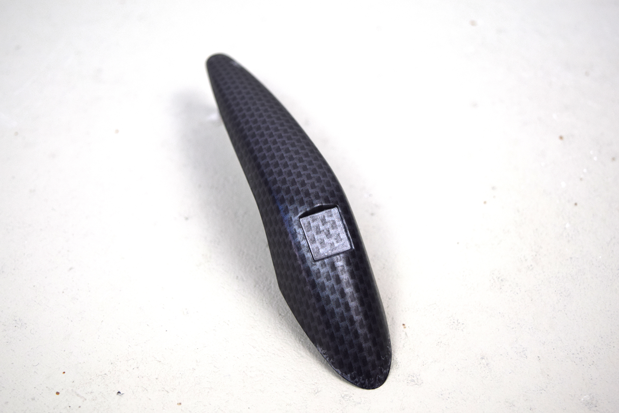 Enjoliveur original Vespa pour garde-boue, carbone