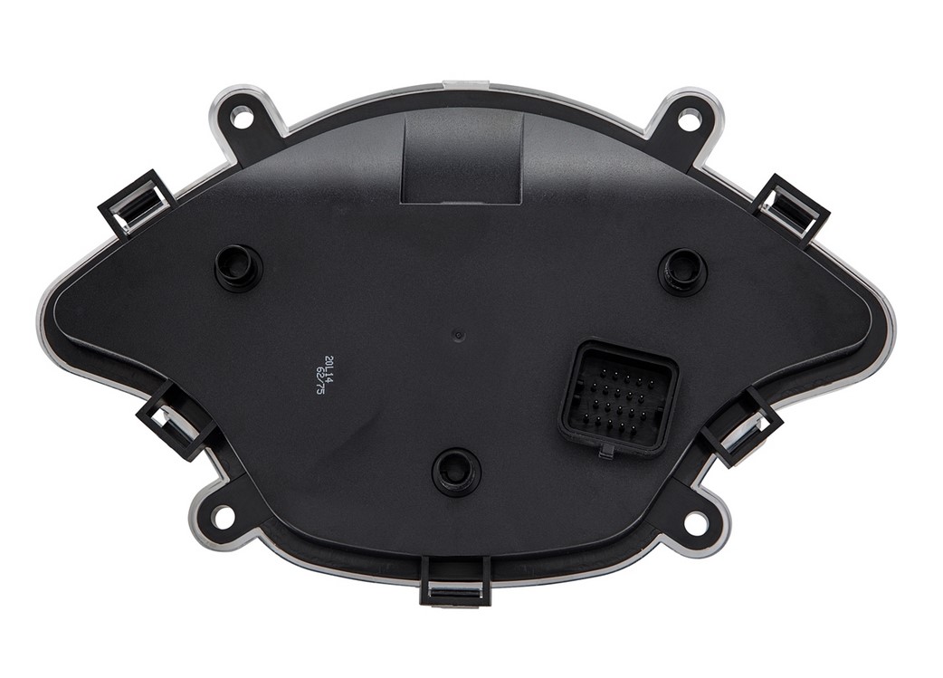 Compte-tours/tachymètre pour Vespa GTS/GTS Super 300ccm FL ('14-), carbon-look