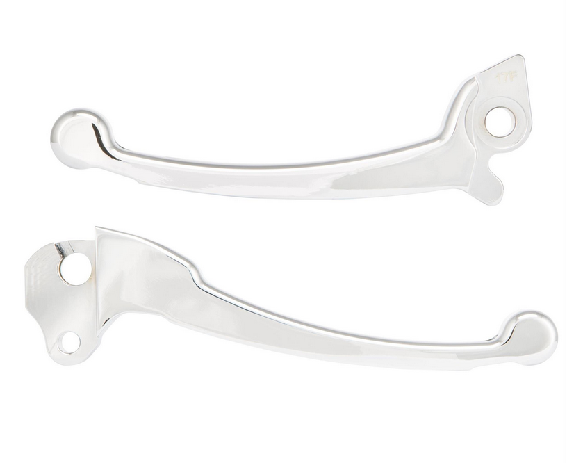 Kit levier sport embrayage/frein pour Vespa PX 125 -150ccm, HBZ Hengtong, droite/gauche, chrome