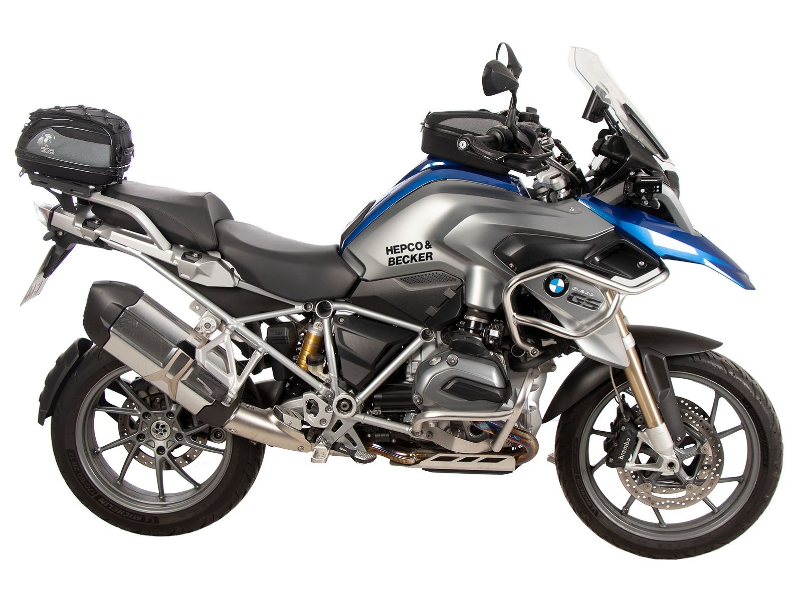 Set de sacoches arrière Minirack Street pour BMW R 1250 GS (18-23) Hepco & Becker