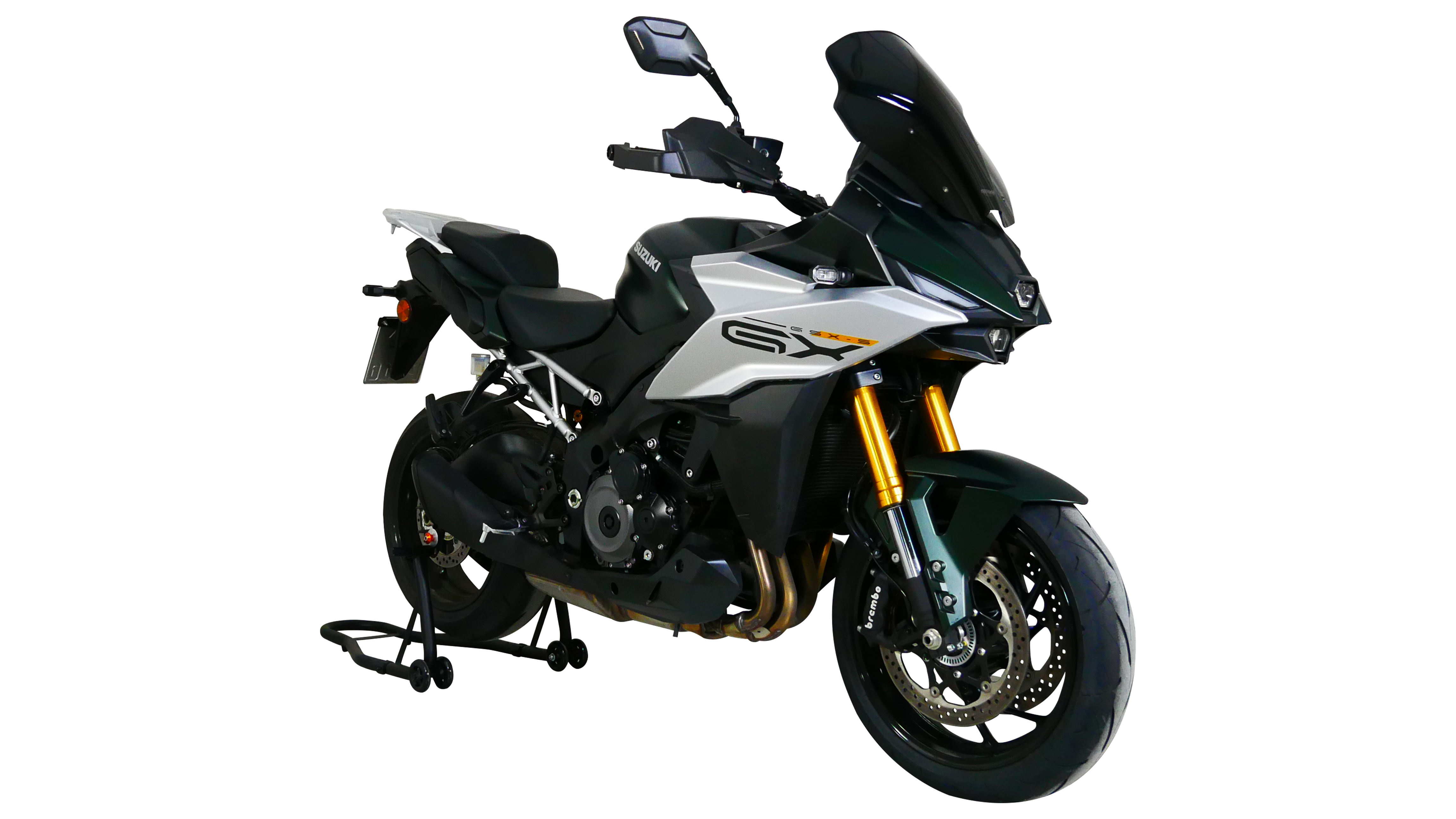Pare-brise touring MRA "TM" noir pour Suzuki GSX-S 1000 GX (24-)