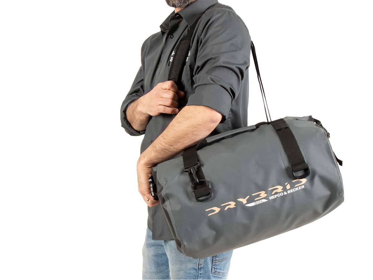 Drybrid Bag 30L sacoche arrière grise, Hepco & Becker