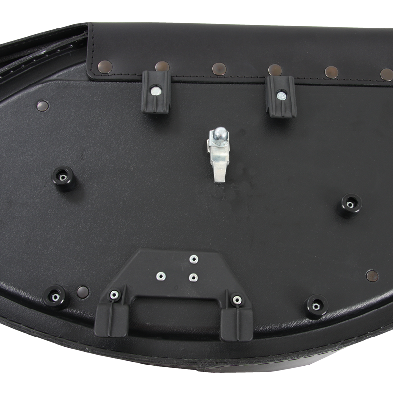 Kit de fixation rapide pour sacoches en cuir à monter sur les supports de sacoches tubulaires (1 côté)