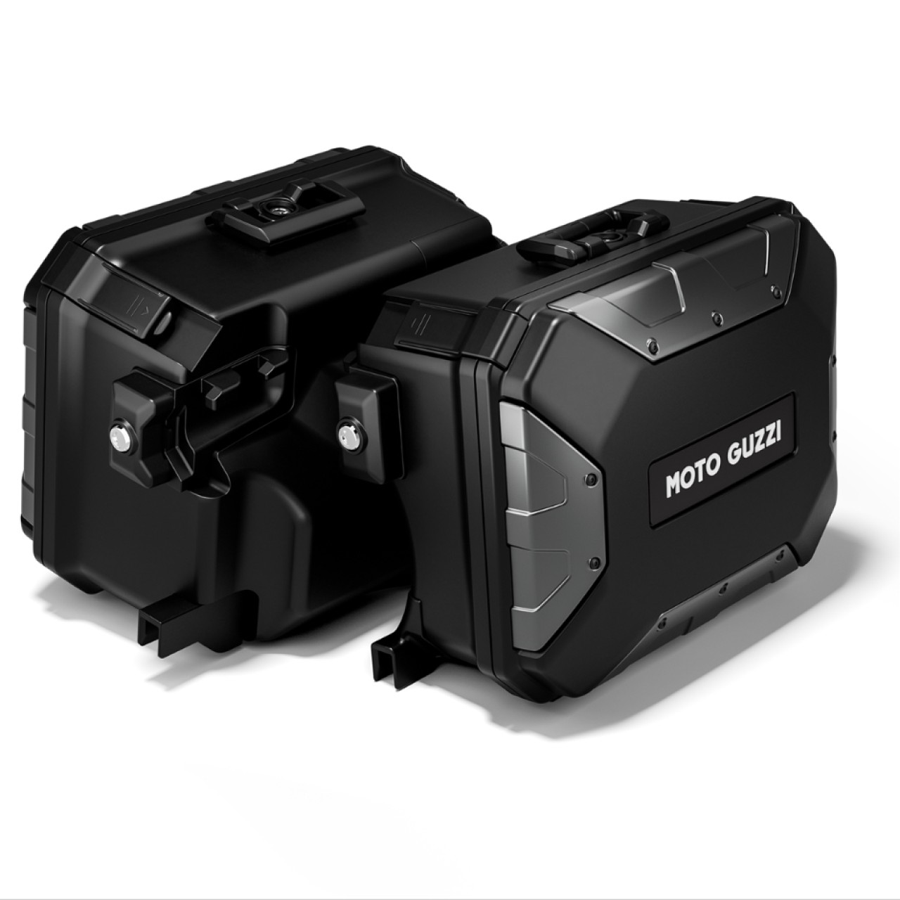 Sacoches en aluminium (jeu) "URBAN" pour Moto Guzzi V85 TT